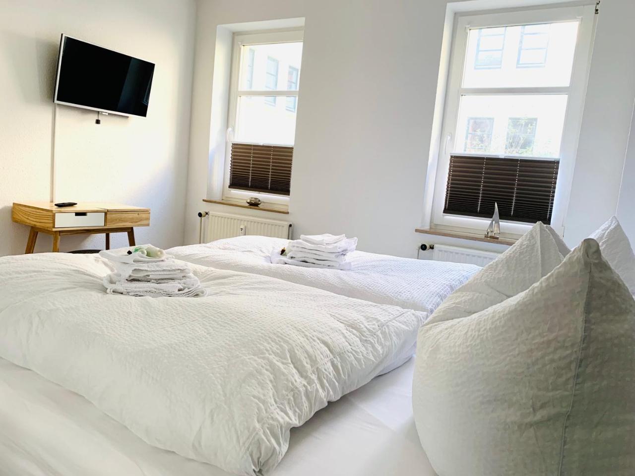 Fewo1846 - Atrium - Luxurioese Wohnung Mit 3 Schlafzimmern Und Balkon Im Stadtzentrum Фленсбург Экстерьер фото