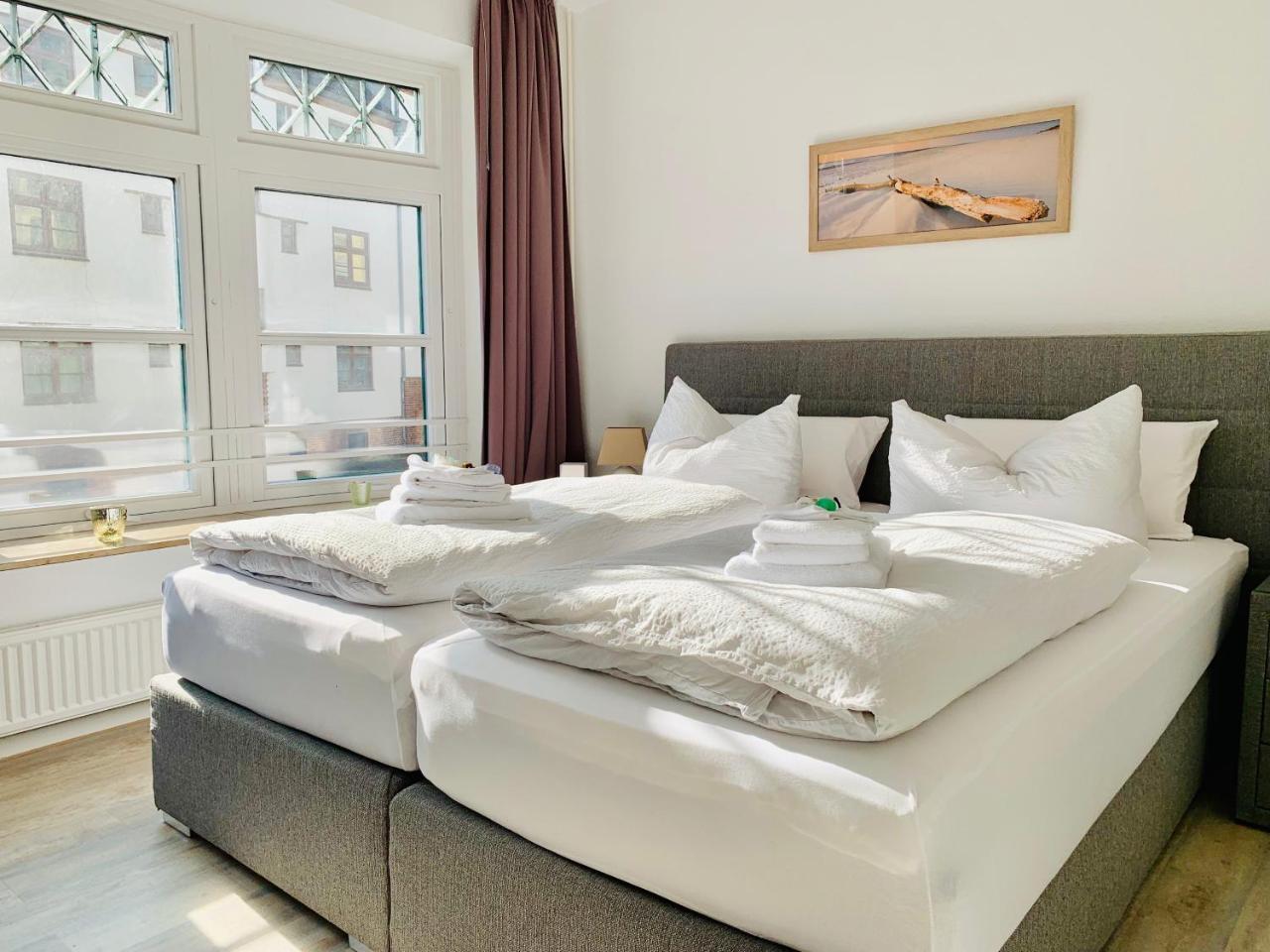 Fewo1846 - Atrium - Luxurioese Wohnung Mit 3 Schlafzimmern Und Balkon Im Stadtzentrum Фленсбург Экстерьер фото